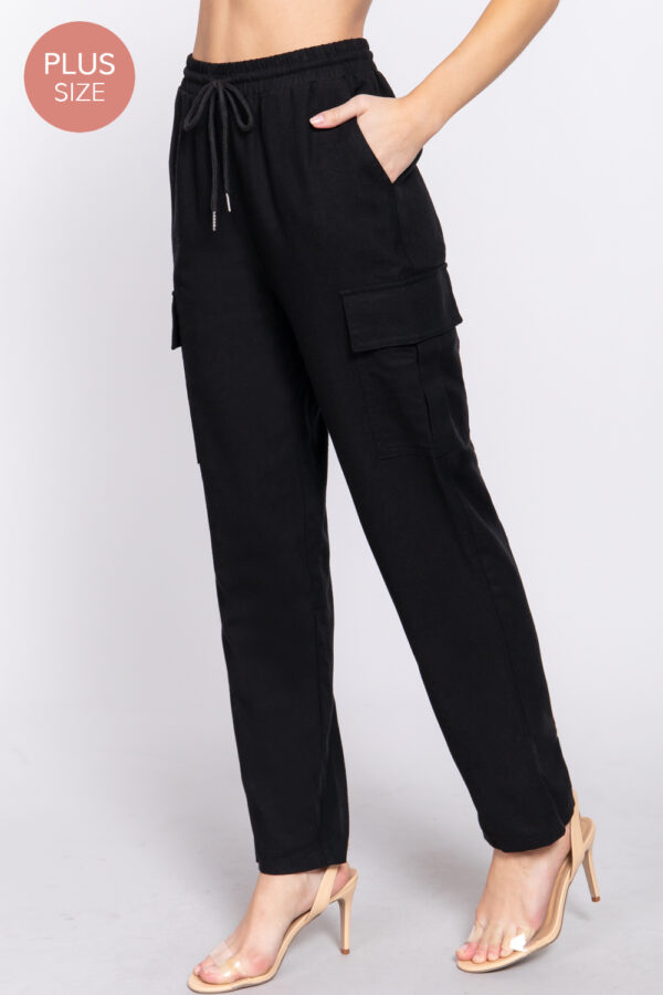 LINEN CARGO PANTS  - Image 5