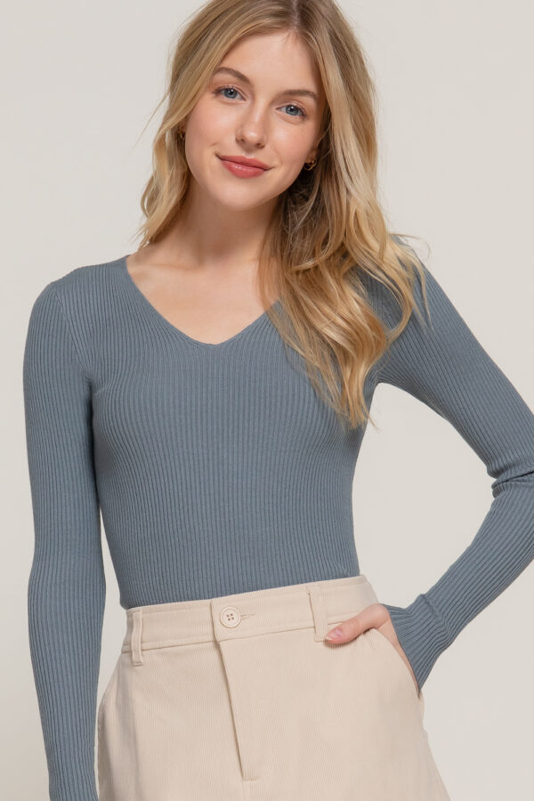 RIB SWEATER 