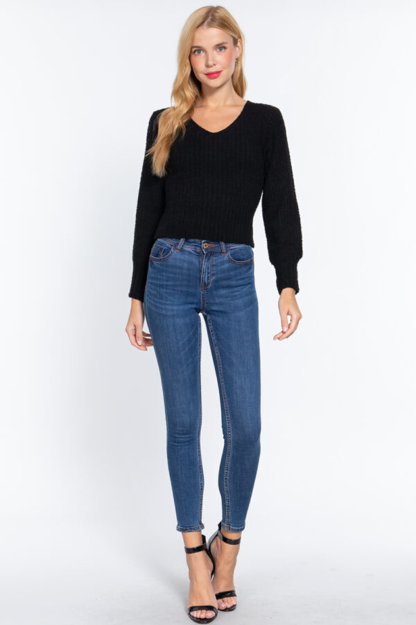 RIB SWEATER - Image 4