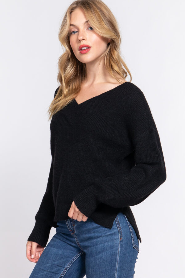 V-NECK SWEATER - Image 11