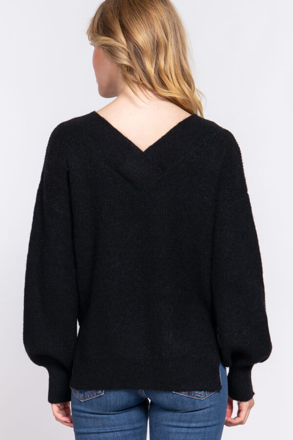 V-NECK SWEATER - Image 10