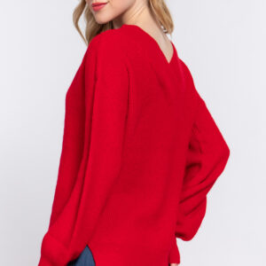 V-NECK SWEATER